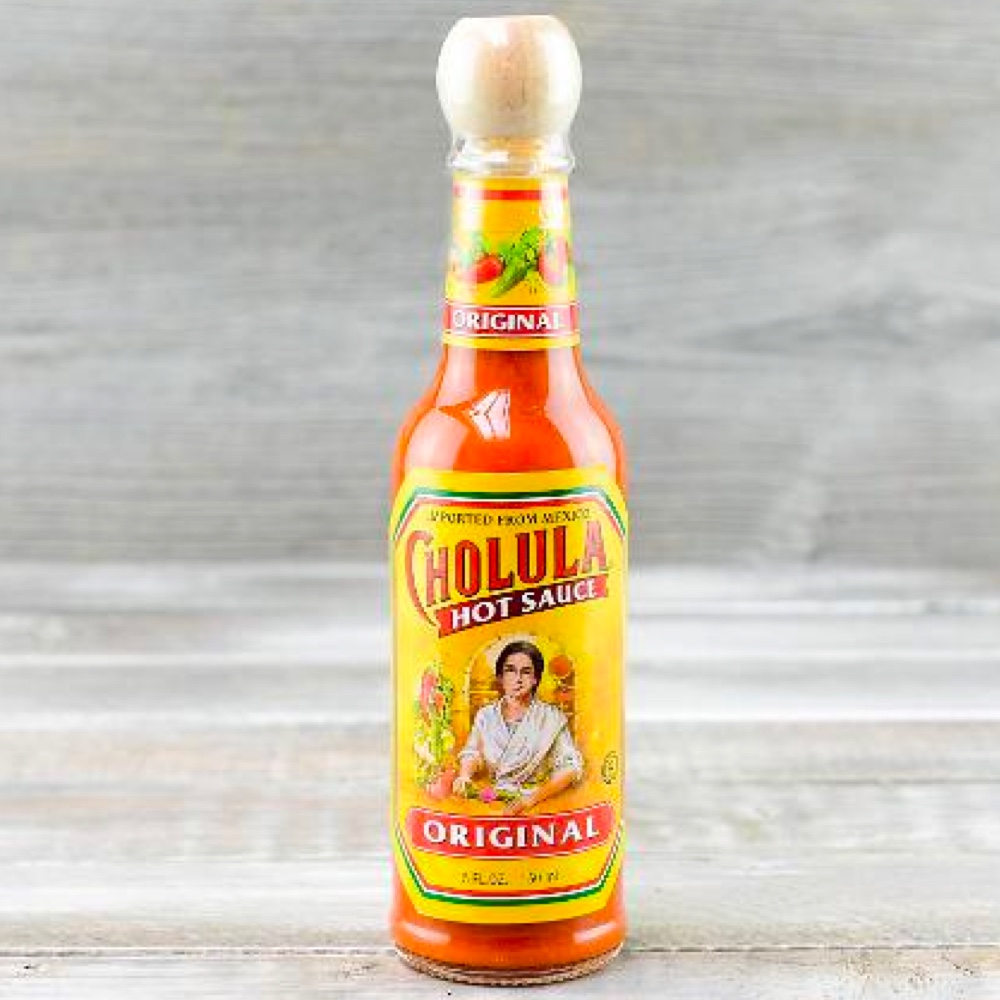 Cholula Hot Sauce Original Wood Ball Top