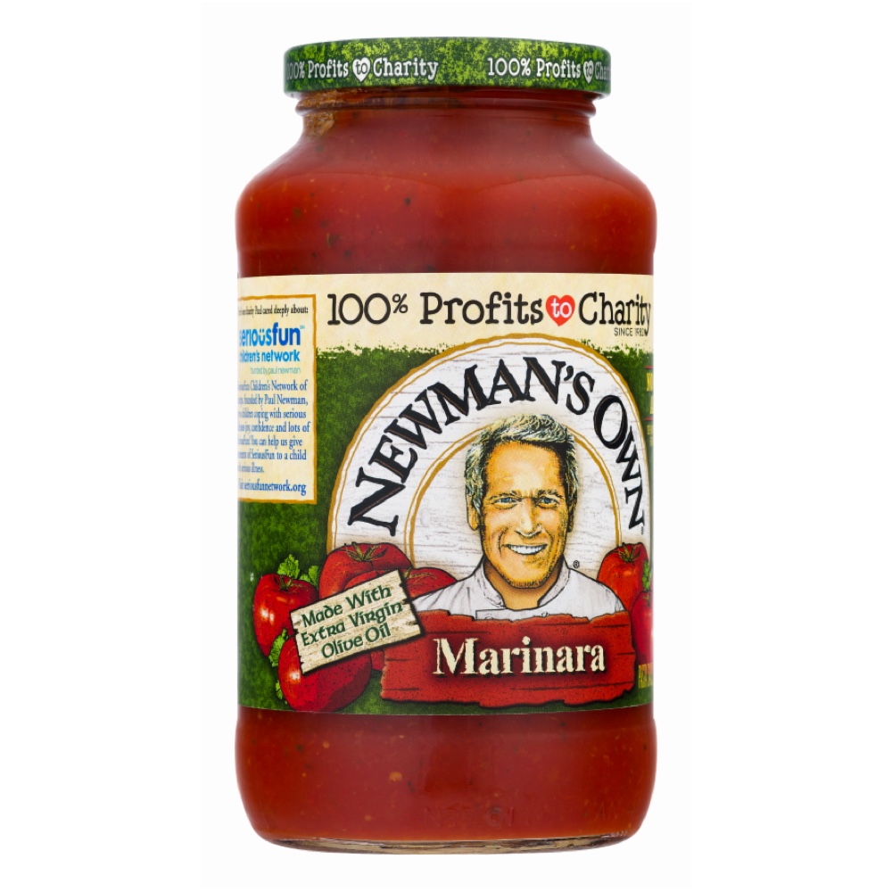 Newman's Own Marinara Pasta Sauce Jar