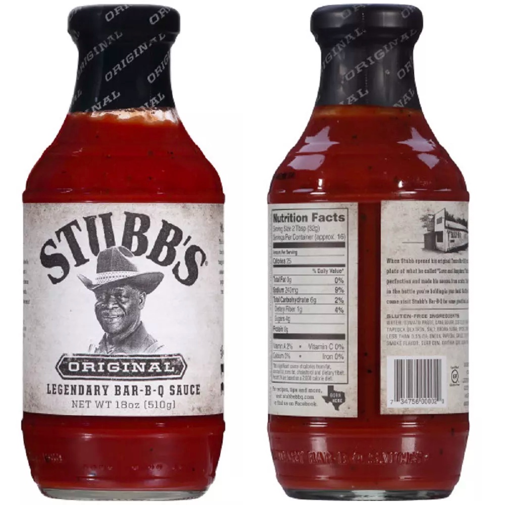 Stubb's Barbecue Sauce Original Bottle
