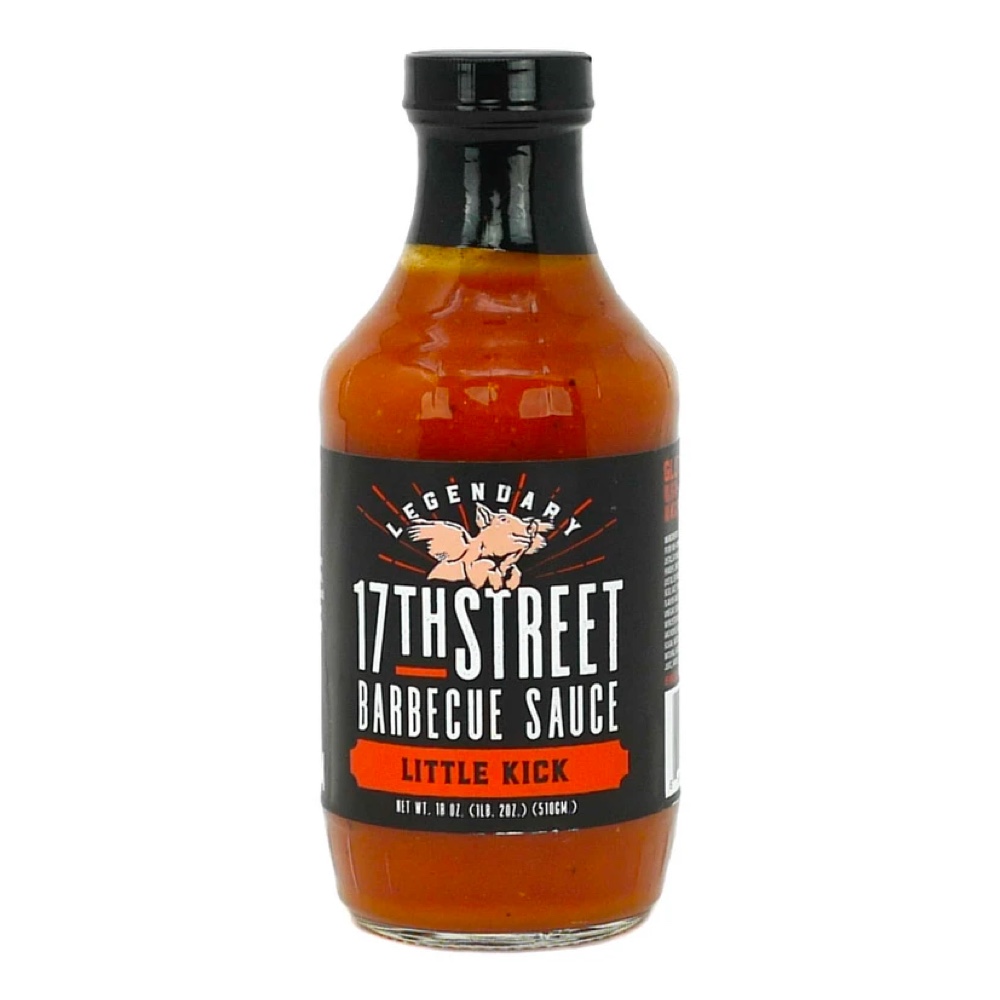 17th Street Barbecue Sauce Little Kick Bottle