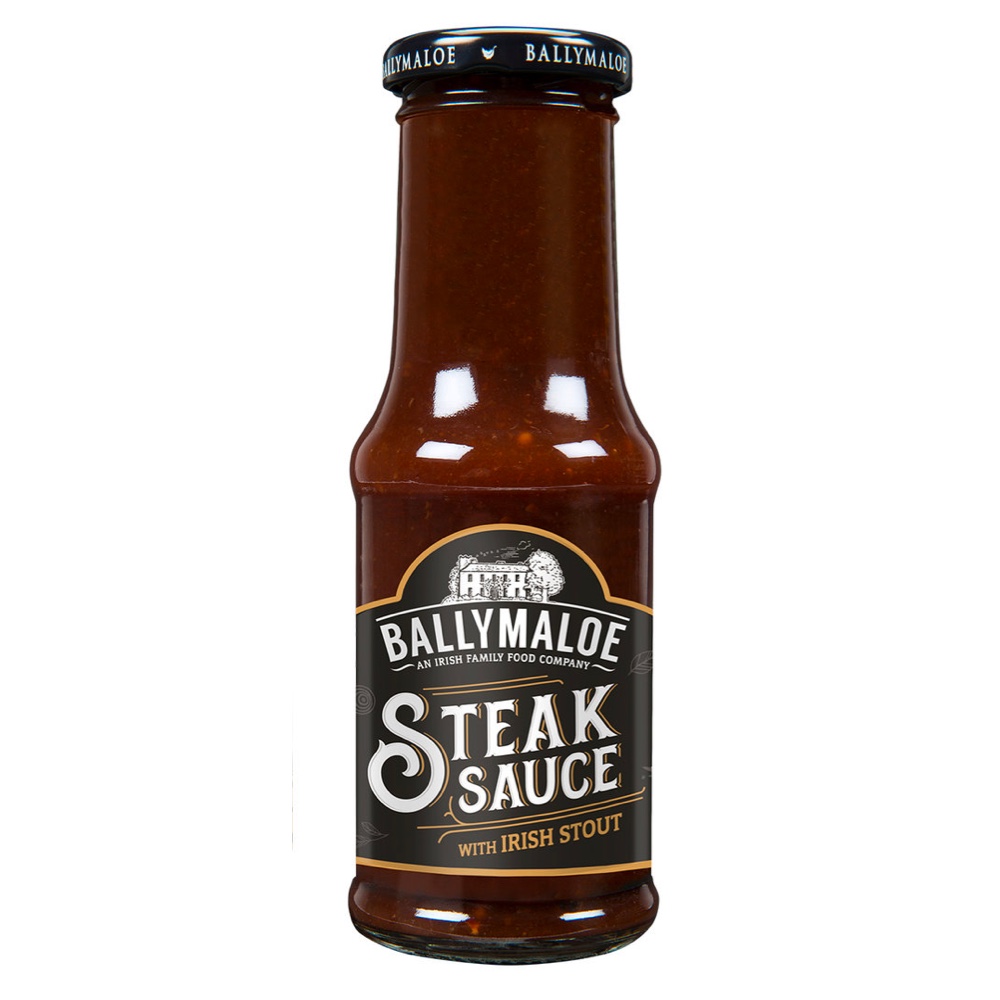 Ballymaloe Steak Sauce with Irish Stout Bottle