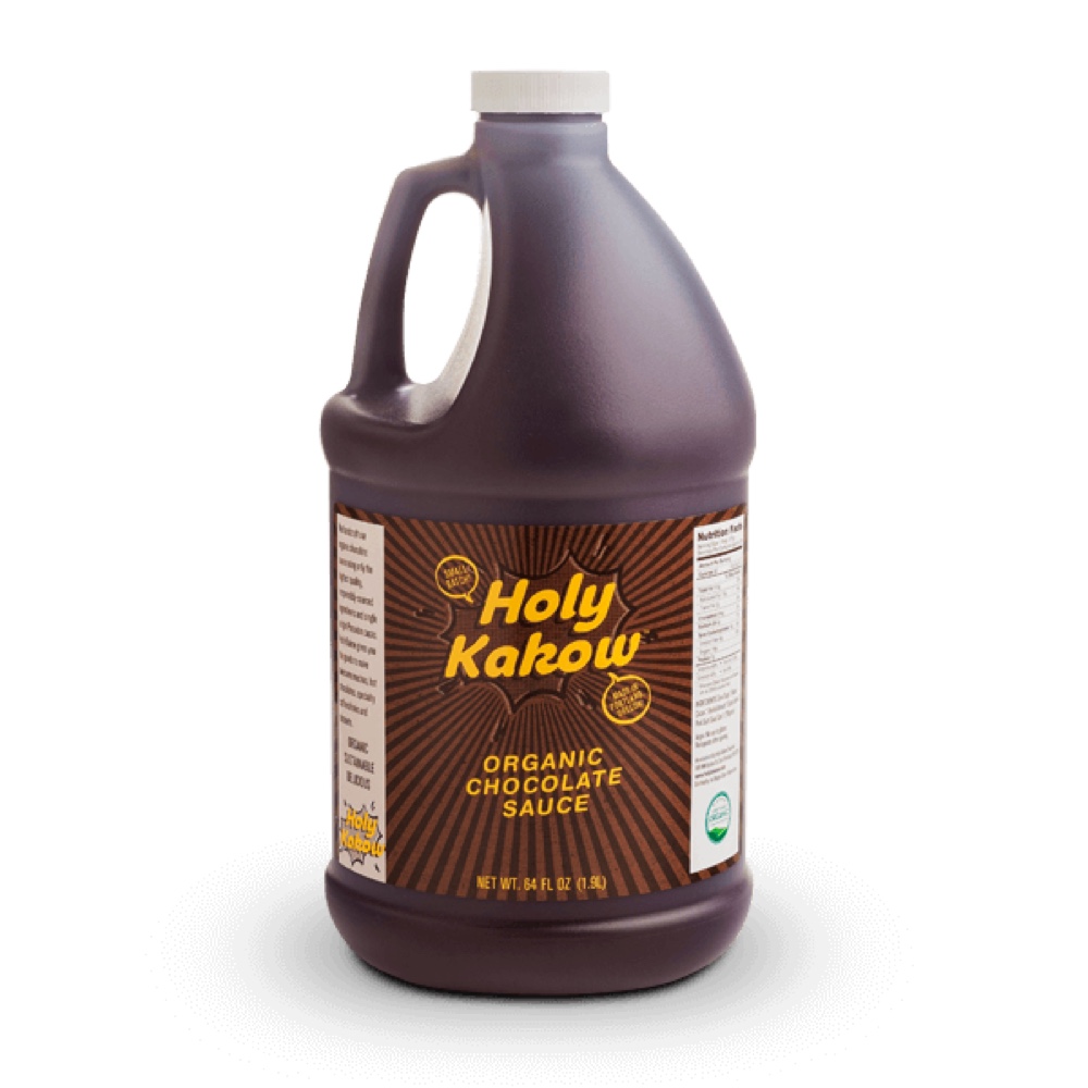 Holy Kakow Organic Chocolate Sauce Bottle