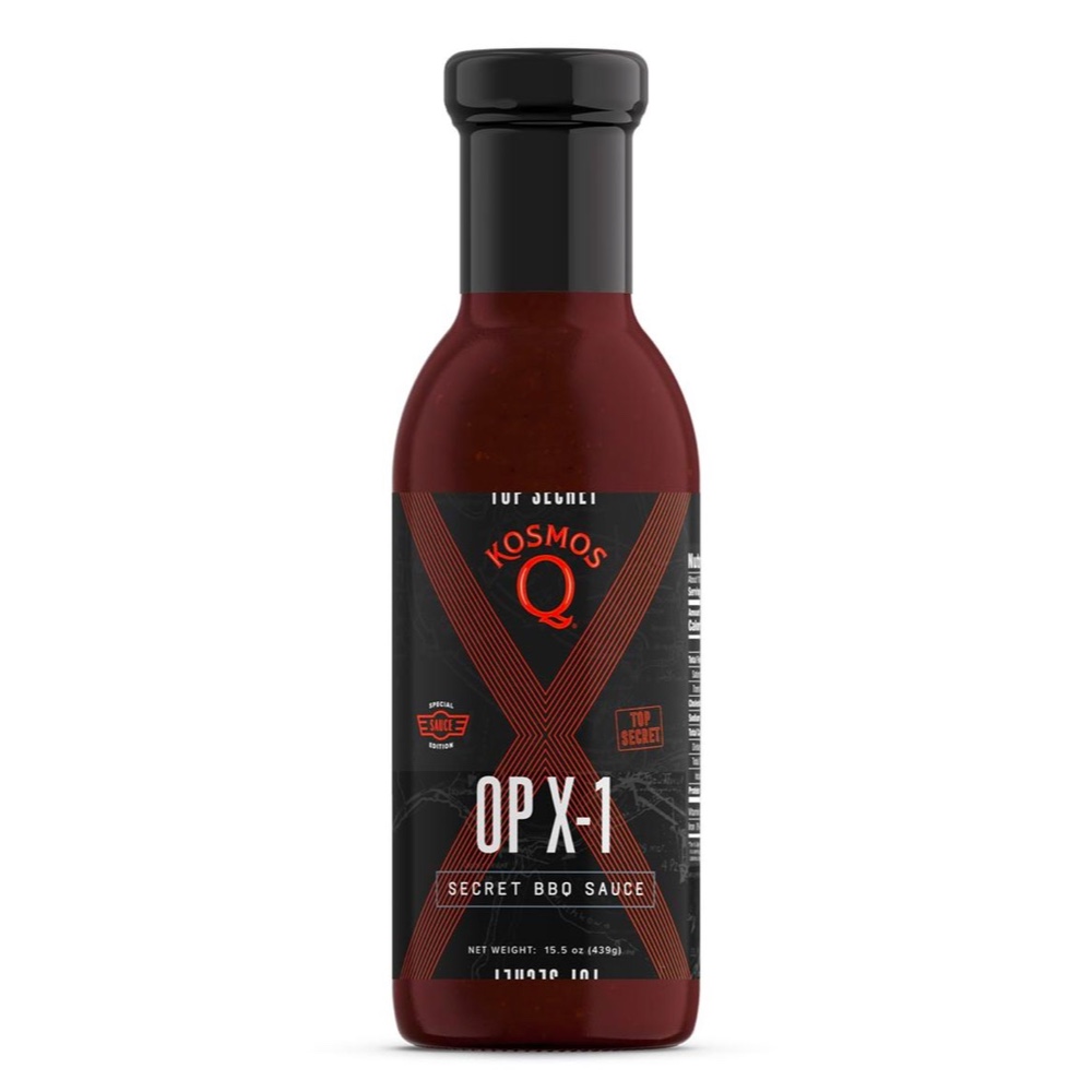 Kosmo's Q OP X-1 BBQ Sauce Bottle