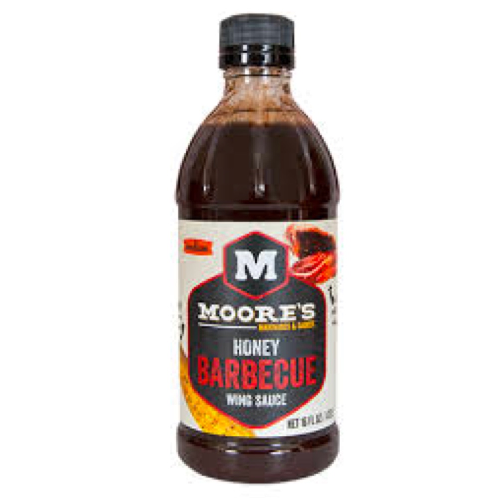 Moore's Honey Barbecue Wing Sauce Bottle