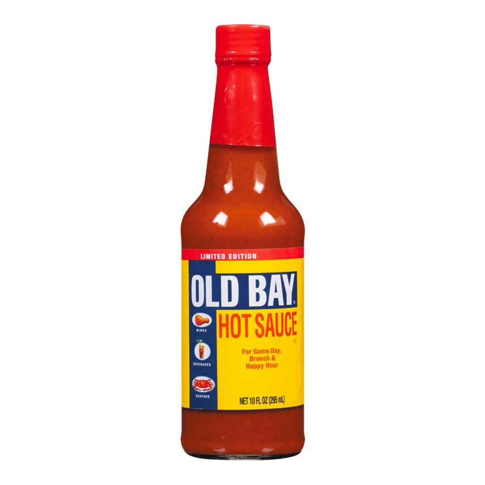 Old Bay Hot Sauce Bottle