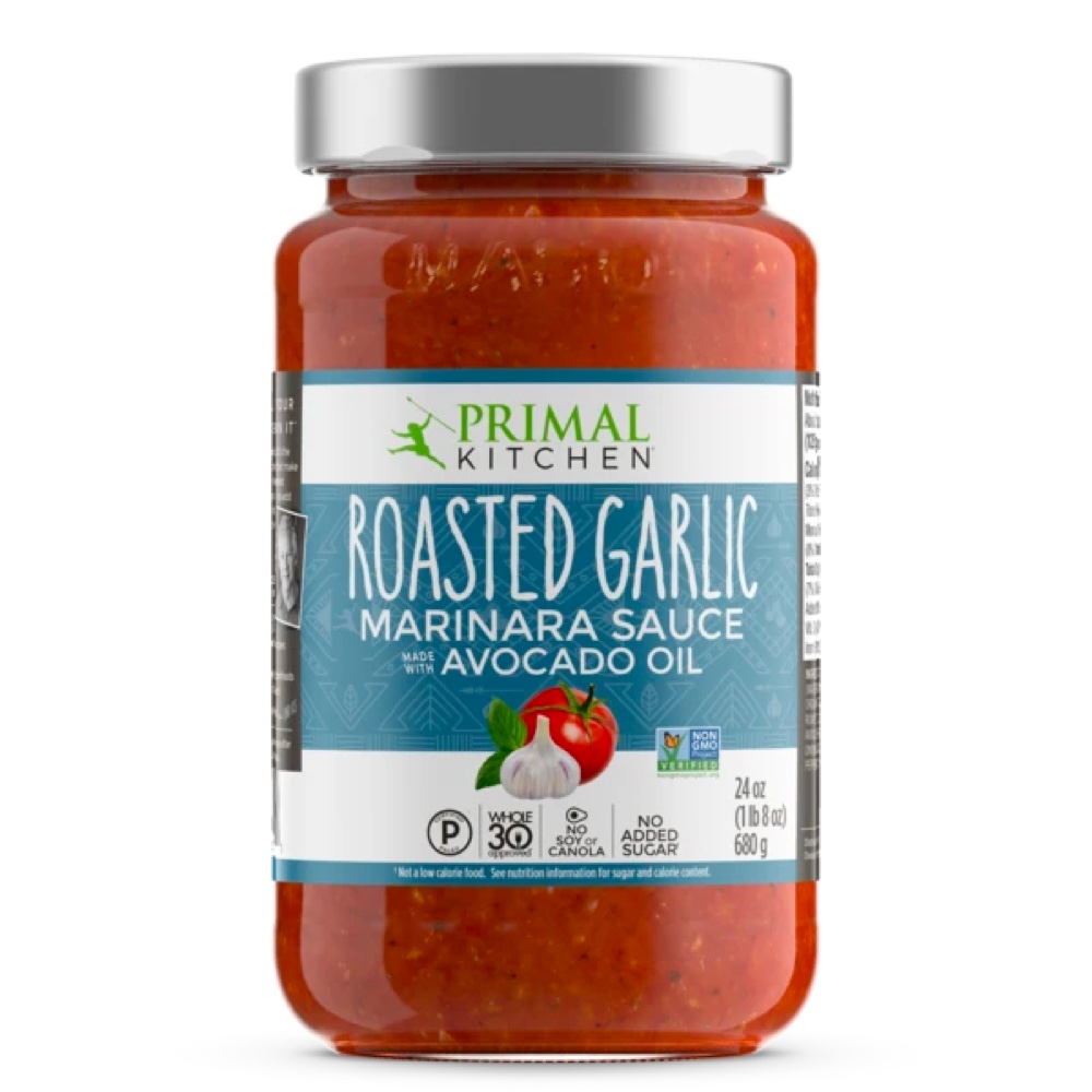 Primal Kitchen Roasted Garlic Marinara Sauce Jar