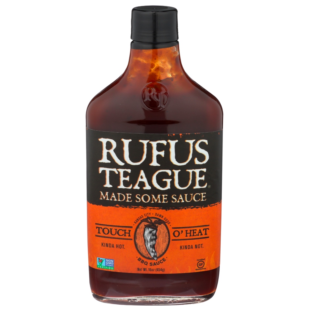 Rufus Teague Touch O' Heat BBQ Sauce Bottle