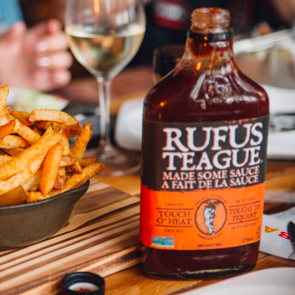 Rufus Teague Touch O' Heat BBQ Sauce With Fries