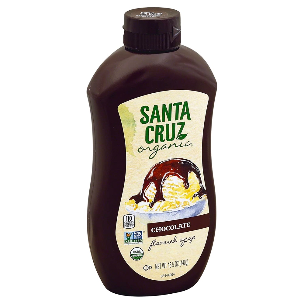 Santa Cruz Organic Chocolate Syrup Bottle