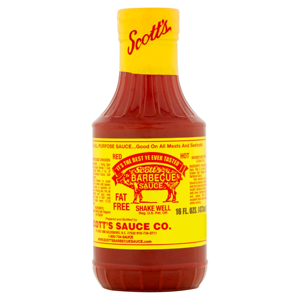Scott's Barbecue Sauce Bottle
