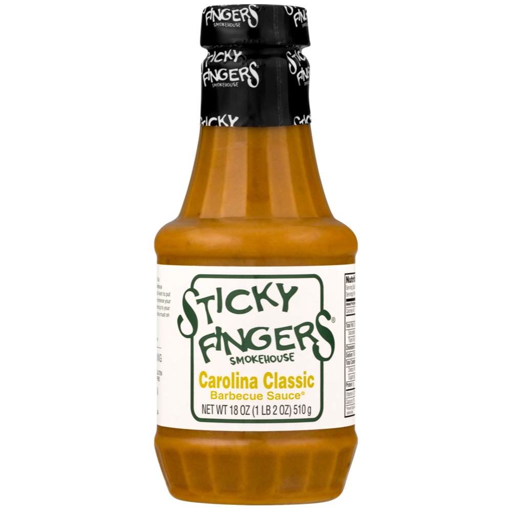 Sticky Fingers Carolina Classic Barbecue Sauce Bottle