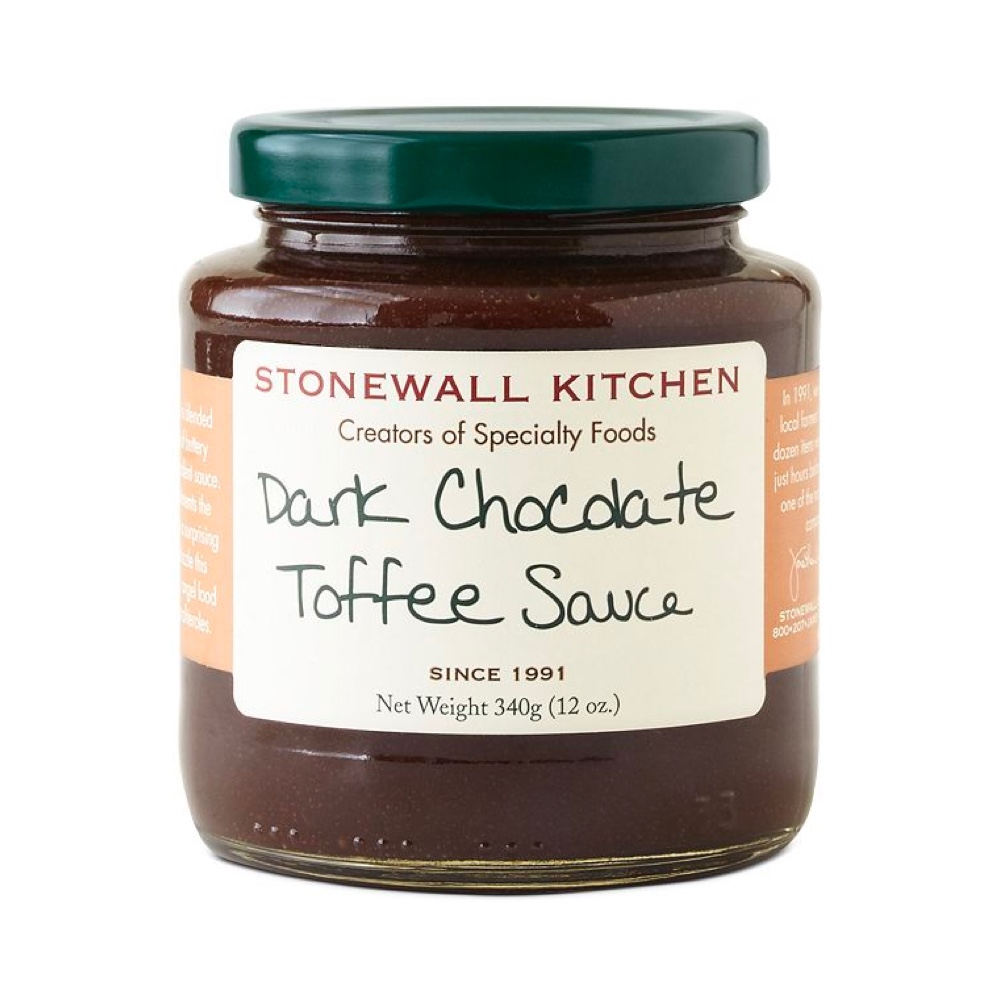 Stonewall Kitchen Dark Chocolate Toffee Sauce Jar