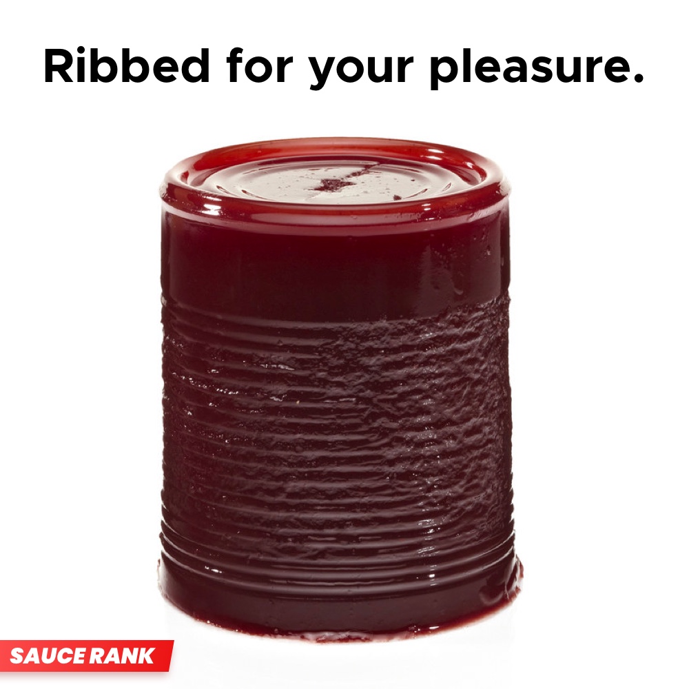 ribbed for your pleasure cranberry sauce meme