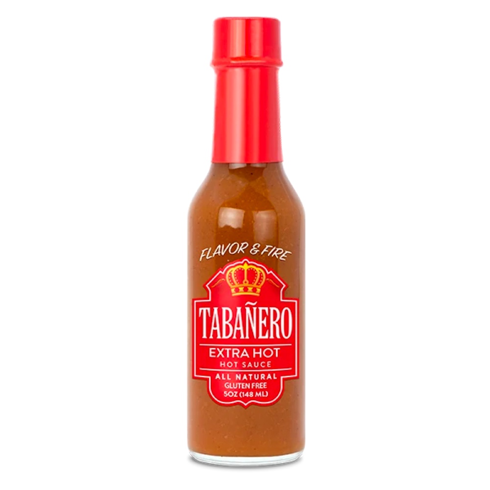 Tabañero Extra-Hot Hot Sauce Bottle