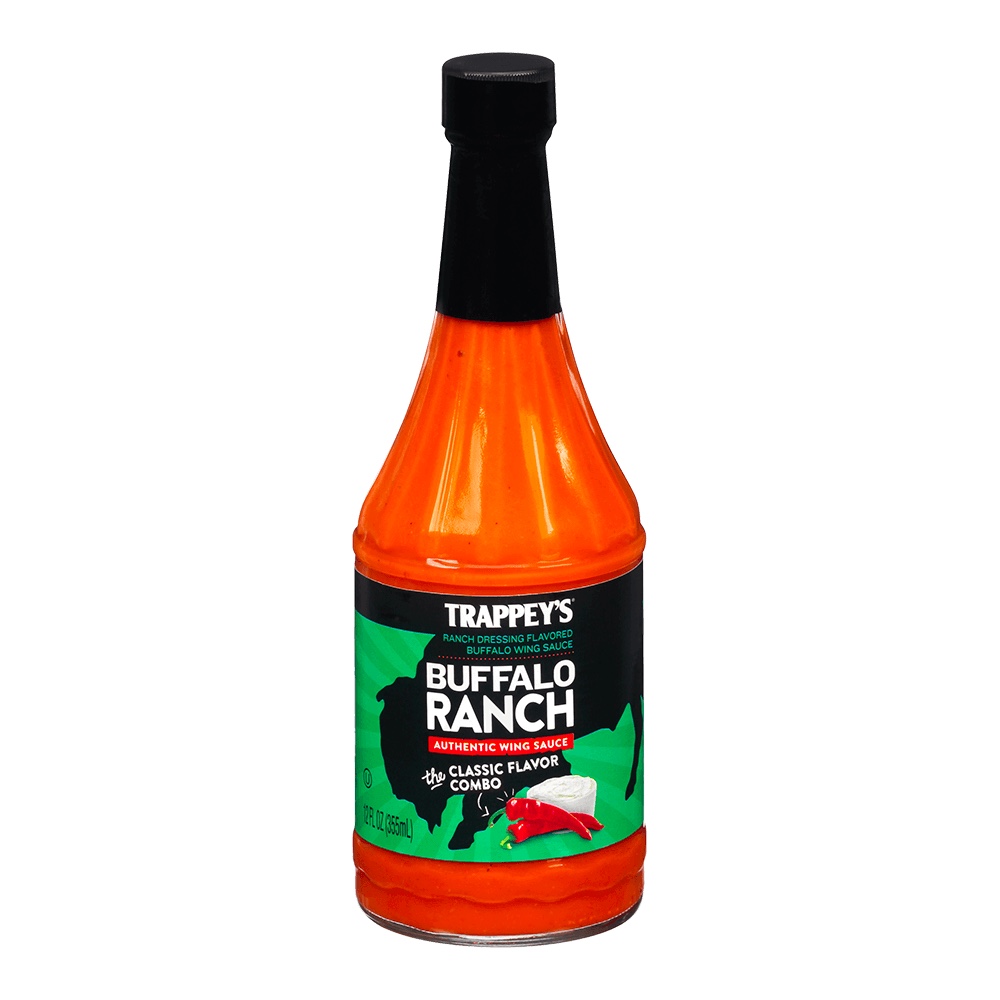 Trappey's Buffalo Ranch Authentic Wing Sauce Bottle
