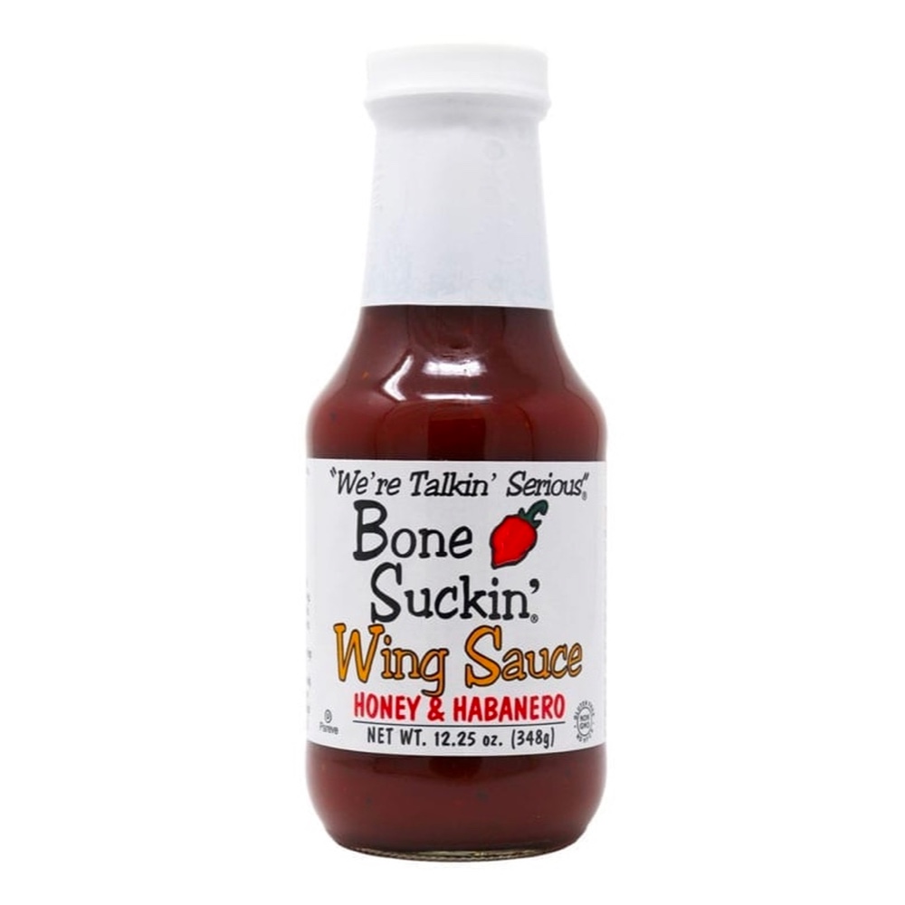 Bone Suckin' Wing Sauce Honey & Habanero Bottle