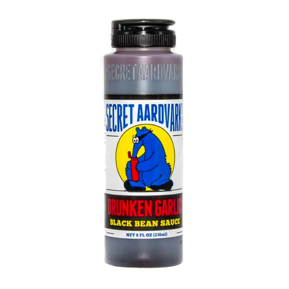 Secret Aardvark Drunken Garlic Black Bean Sauce Bottle